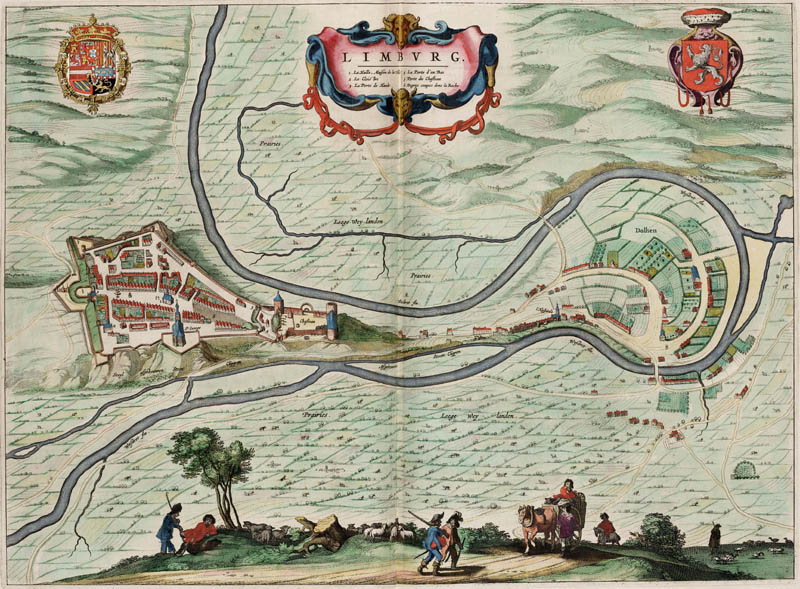 Limburg 1649 Blaeu